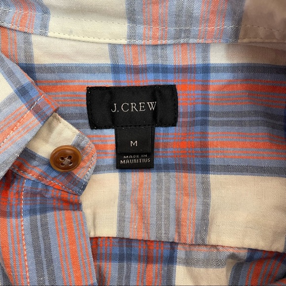 J Crew Plaid Button Down Shirt - Picture 3 of 7